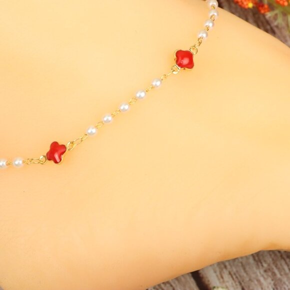 Dainty Anklet for Women – Elegant Everyday Jewelry & Perfect Gift | MLCRC1172 - Picture 1 of 10